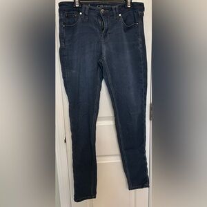 Women's Skinny Jeans -  (2) Dark Blue Size 9 Length 28 (Buy 1 get 1 free)